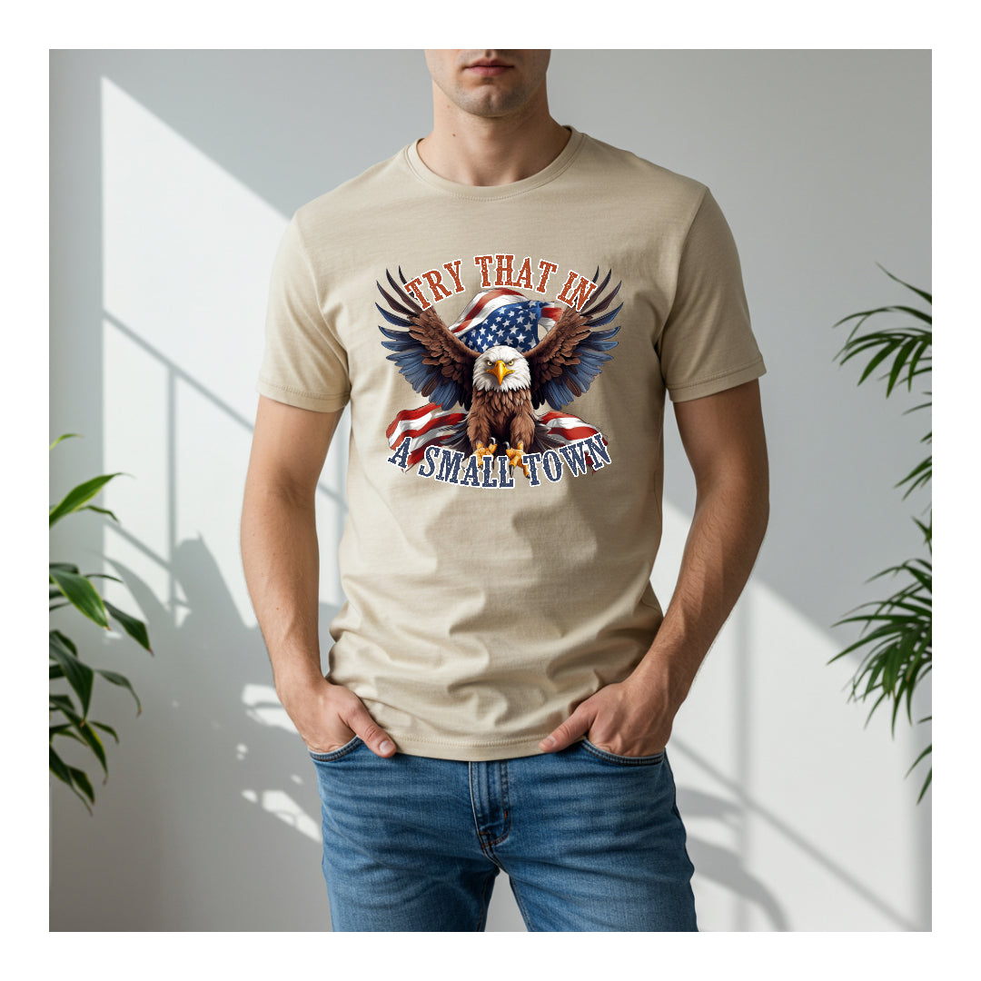 Small Town Men’s Graphic Tees | Comfortable Everyday Shirts