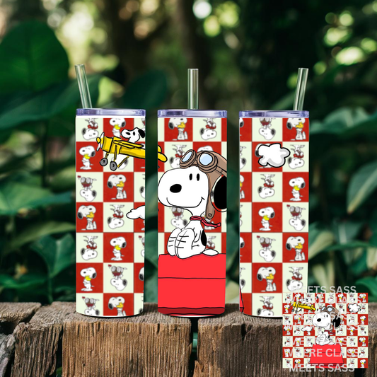 Snoopy 1wm 20 oz Tumbler