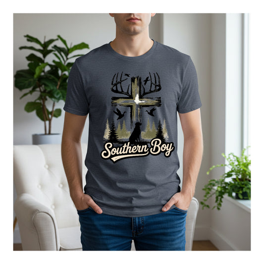 Southern Boy Men’s Graphic Tees | Comfortable Everyday Shirts