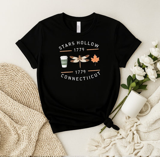 Stars  Hollow Short/Long Sleeve T-Shirt