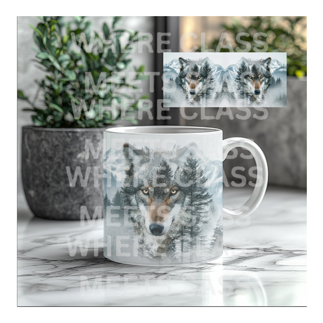 Wolf Coffee Mug 11oz/15oz