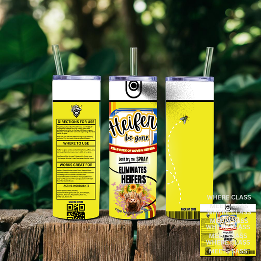 Heifer Repellent 2wm 20 oz Tumbler